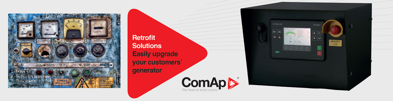 comap retrofit solutions - upgrade a failing or aging genset easily